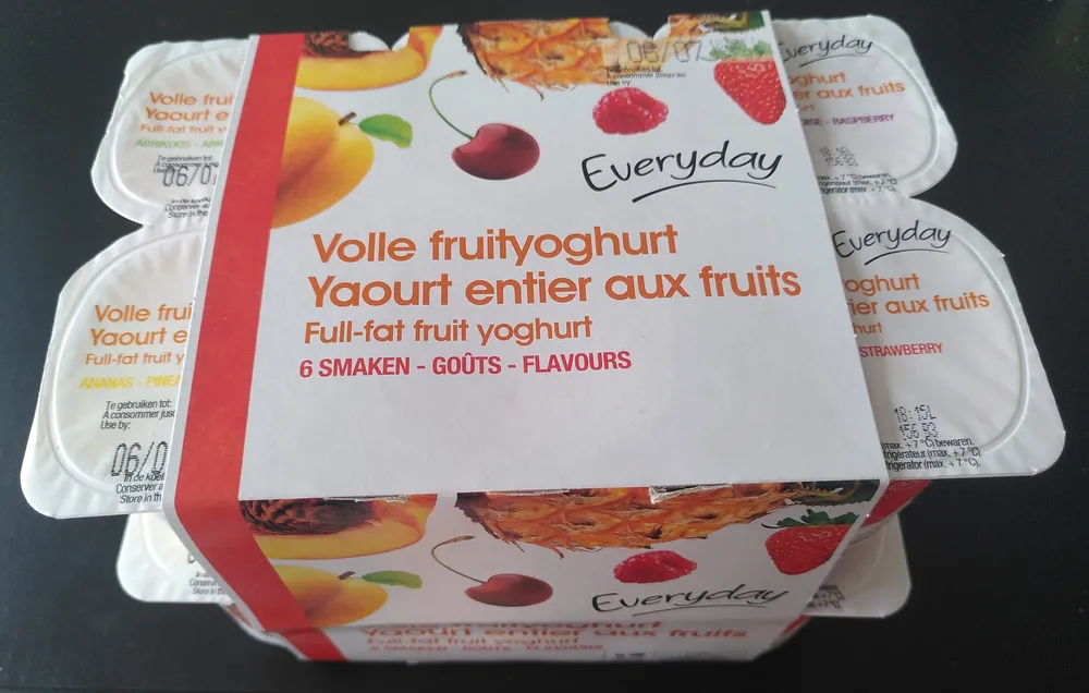 Volle fruityoghurt