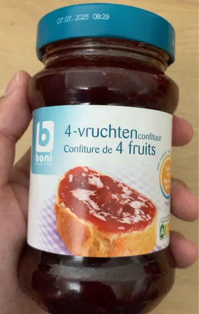 Confiture 4 fruits