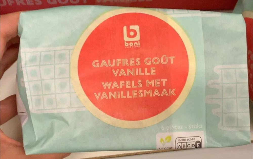 Wafels met vanillesmaak
