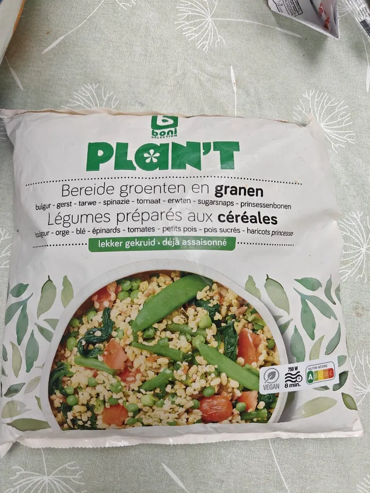 Bereide Groenten En Granen