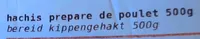 Hachis prépare de poulet