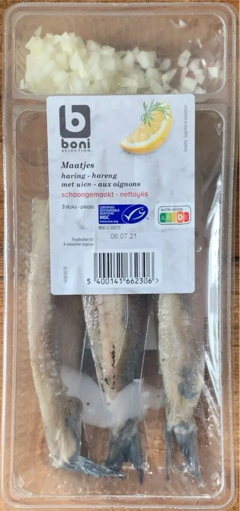 Hareng aux oignons