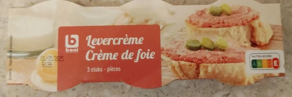 Crème de foie