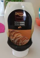 Topping caramel