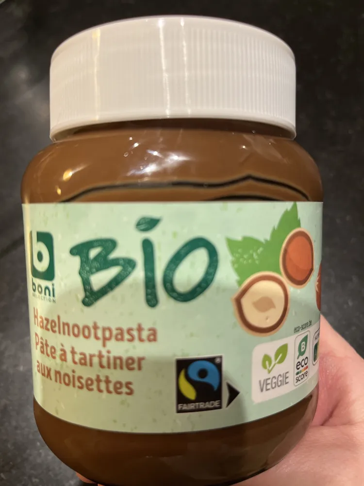 Pâte à tartiner aux noisettes