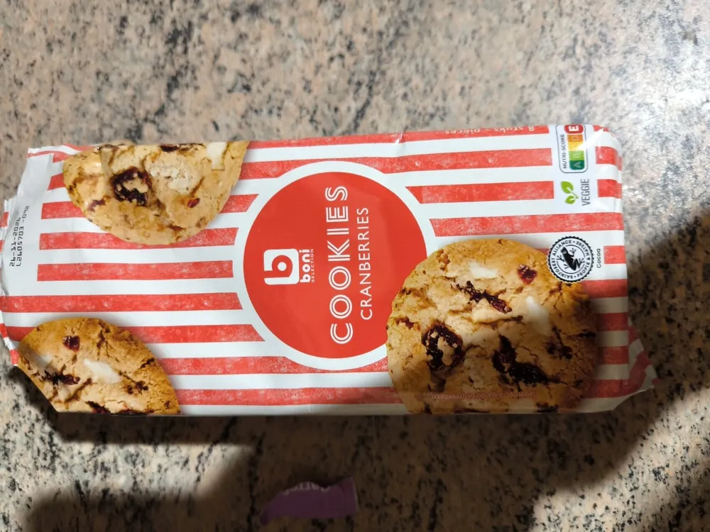 Boni Cookies Cranberries