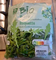 Roquette bio lavée et prête à consommer
