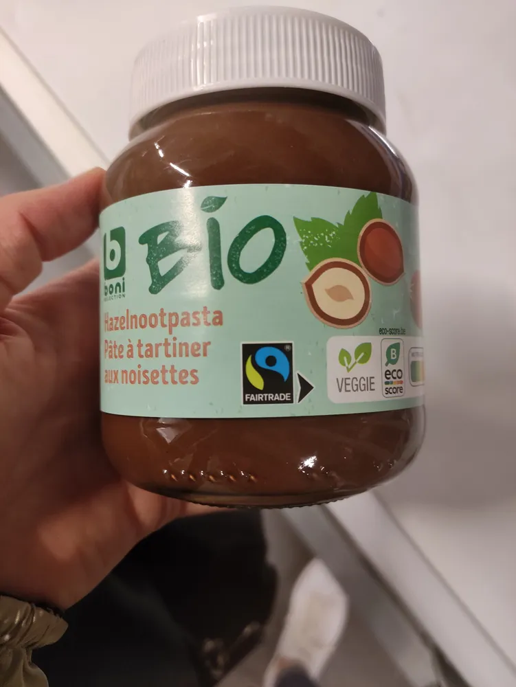 Pâte à tartiner aux noisettes