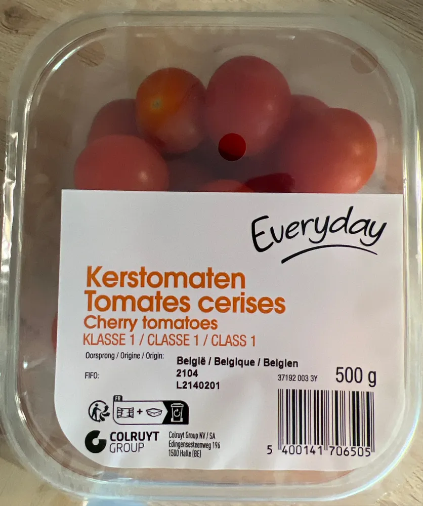 Tomates cerise classe 1