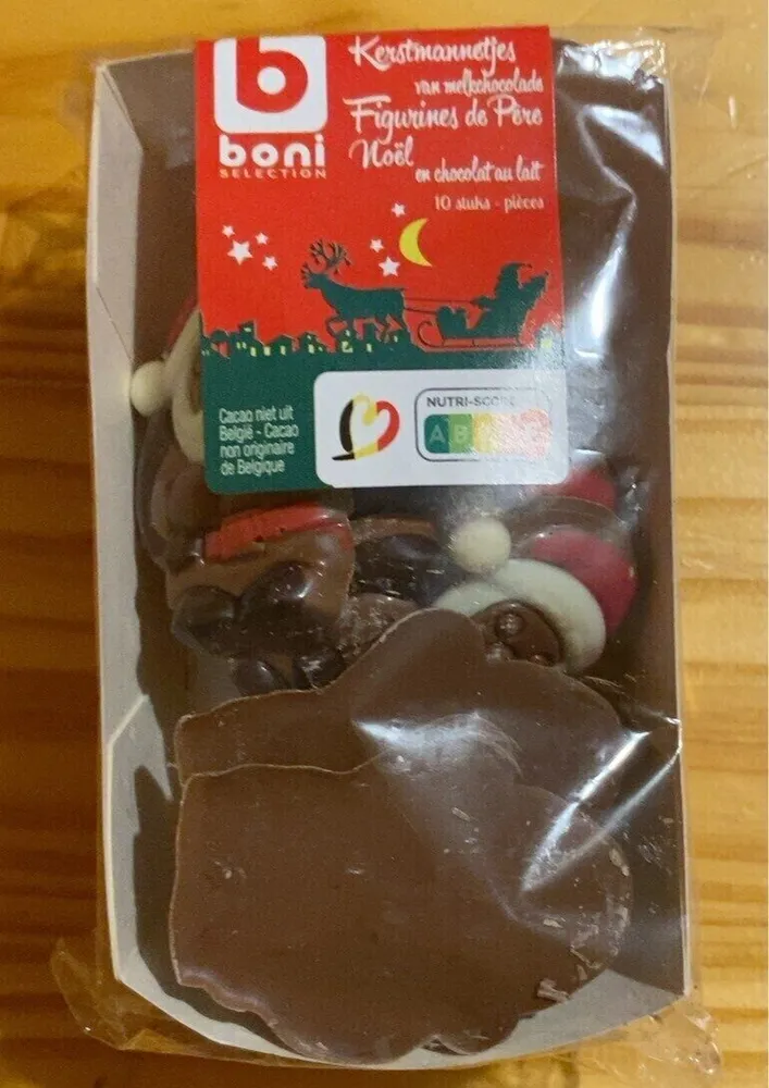 Figurines en Chocolat au lait décorées