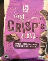 Rijst Crisps Pure Chocolade