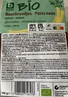 Naanbroodjes - Bio
