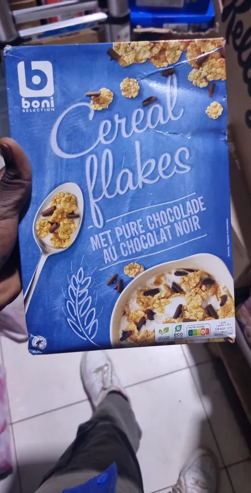 cereal flakes au chocolat noir