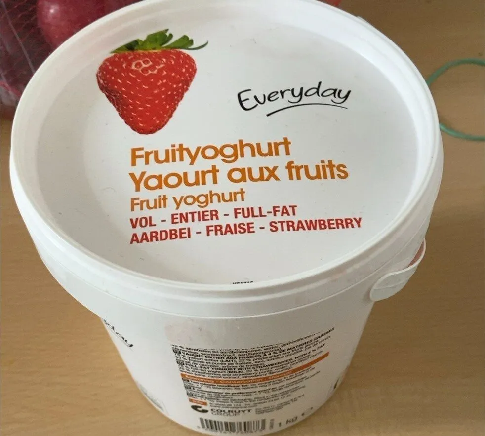 Yaourt aux fruits fraise