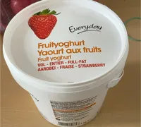 Yaourt aux fruits fraise
