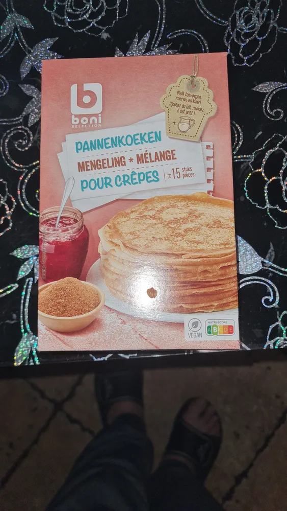 Pannenkoeken mengeling