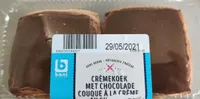 Couque à la crème au chocolat