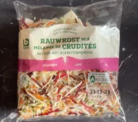 Mélange de crudités à la betterave rouge