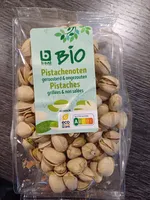 Pistaches grillées et non salées