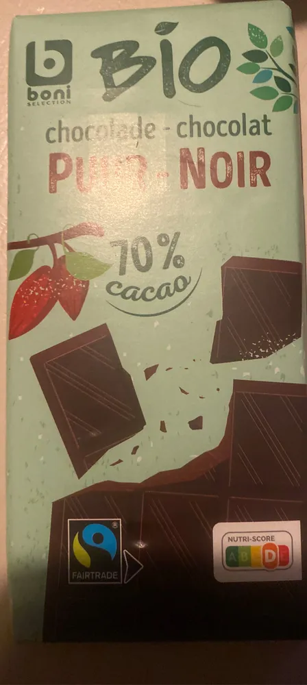 Bio chocolat Noir