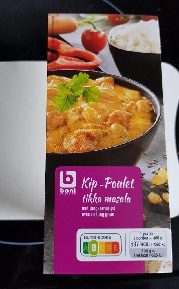 Kip-poulet tikka masala