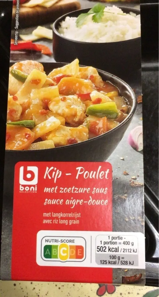 Poulet sauce aigre-douce