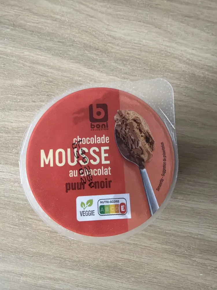 mousse chocolat noir