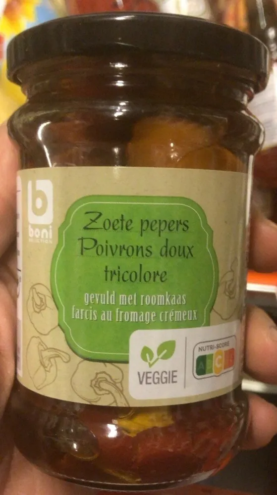Poivron doux tricolore