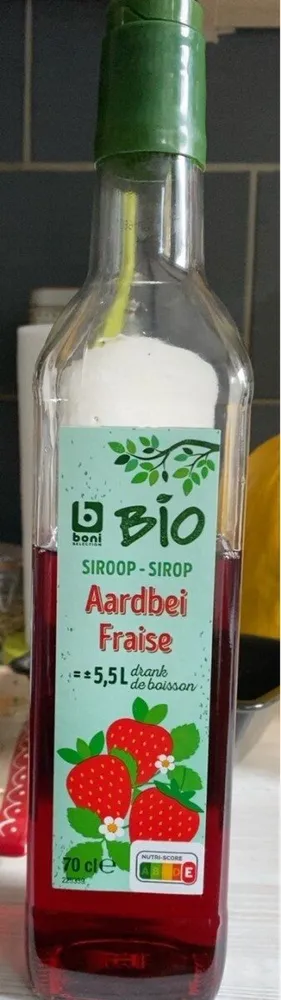 Sirop de fraise