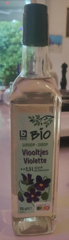 Bio sirop violette