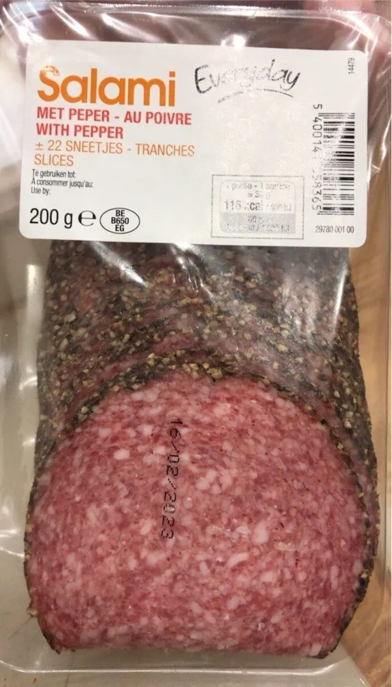 Salami au poivre