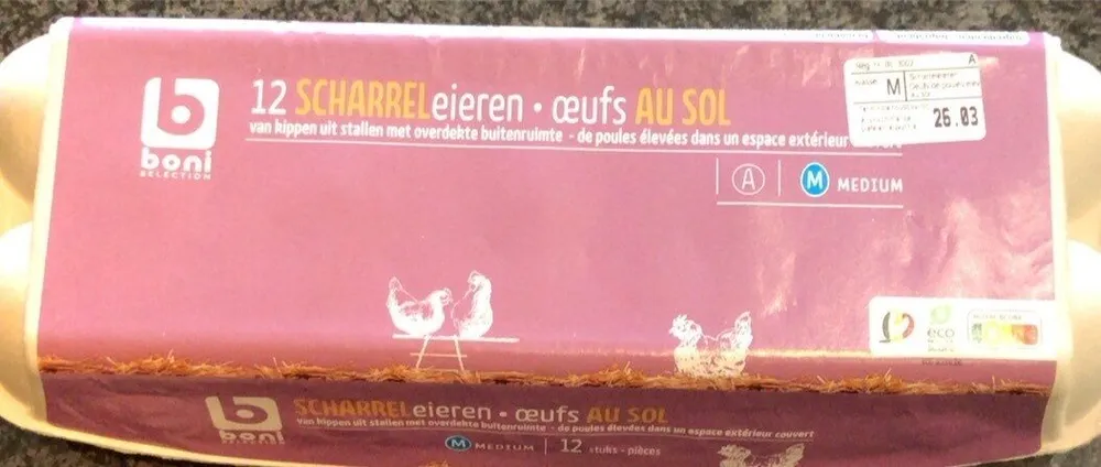 Oeuf au sol