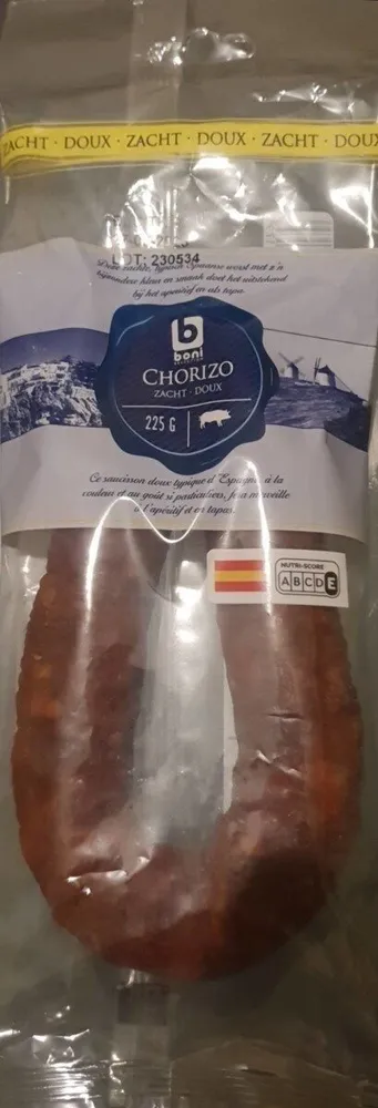 Chorizo doux