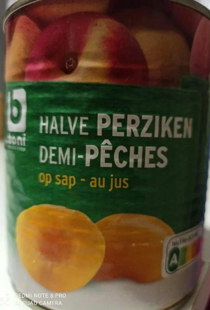 Demi-Pêches au jus