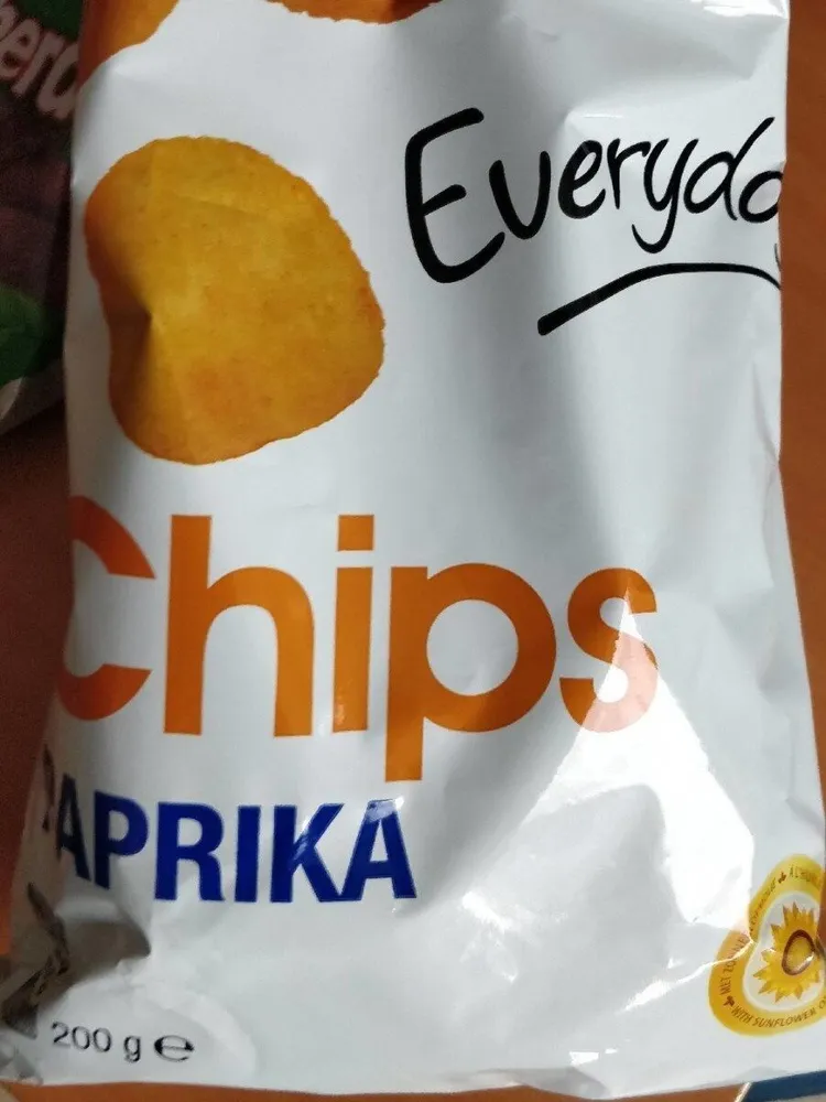 Chips paprika