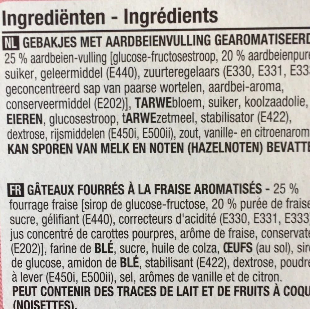 Cake à la fraise