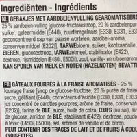 Cake à la fraise