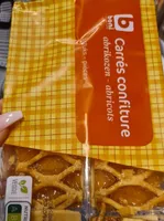 Carres confitures abricots