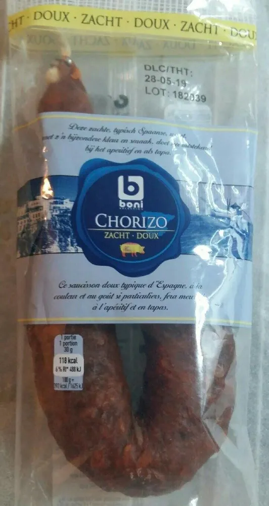 Chorizo doux