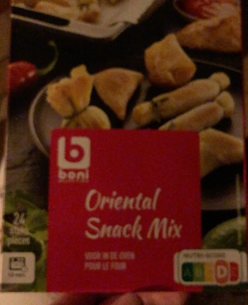 Oriental snack mix