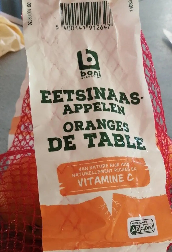 Oranges de table