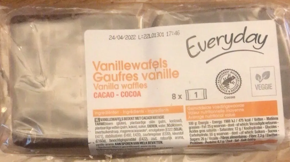 Gaufres Vanille