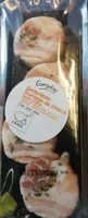 Fromage de chèvre bardé de lard fumé