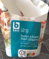 Wrap thon piquant