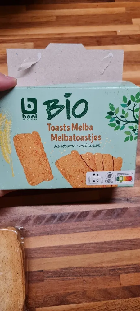 Toast Au Sésame