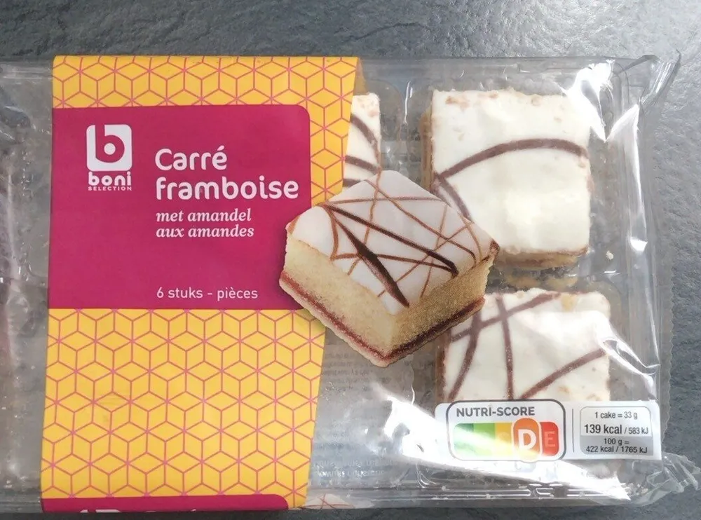 Carre framboise