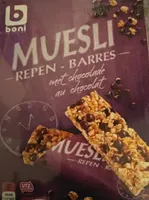 Barres de céréales chocolat