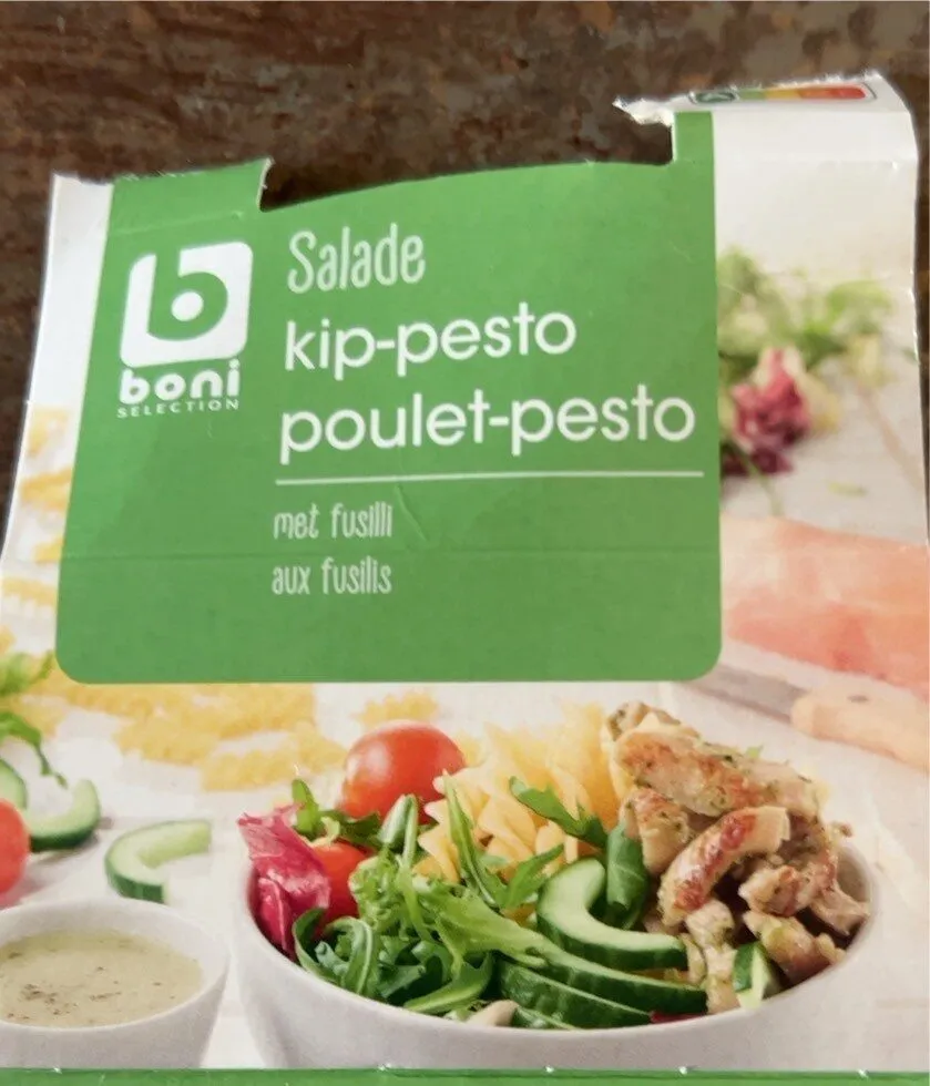 Salade poulet-pesto
