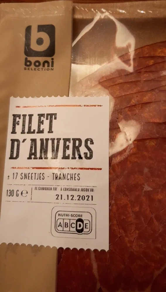 Filet d anvers