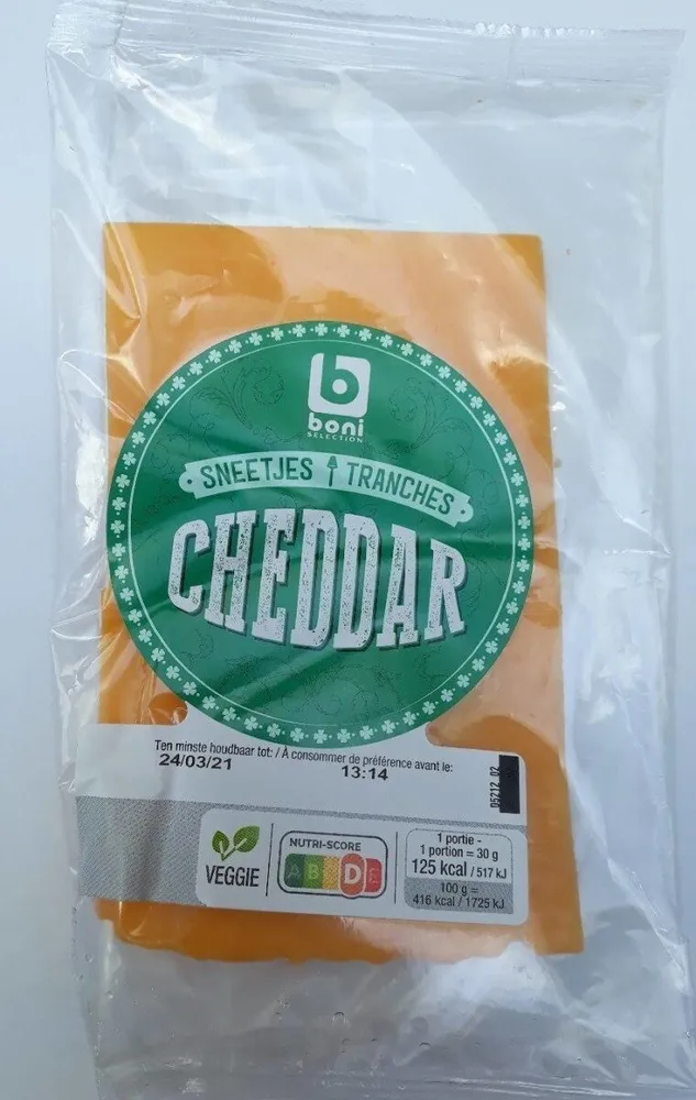 Cheddar tranches